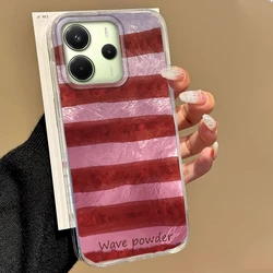 Colorful Striped Minimalist Phone Case Cover for Redmi A4 (Ybaowt170)