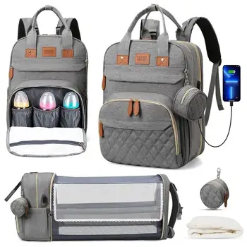 3-in-1 Baby Diaper Backpack 1