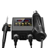 8898 Soldering Station Portable Digital Hot Air Gun BGA Rework Solder Station Hot Air Blower Heat Gun Desoldering VS 8586D 8586 5