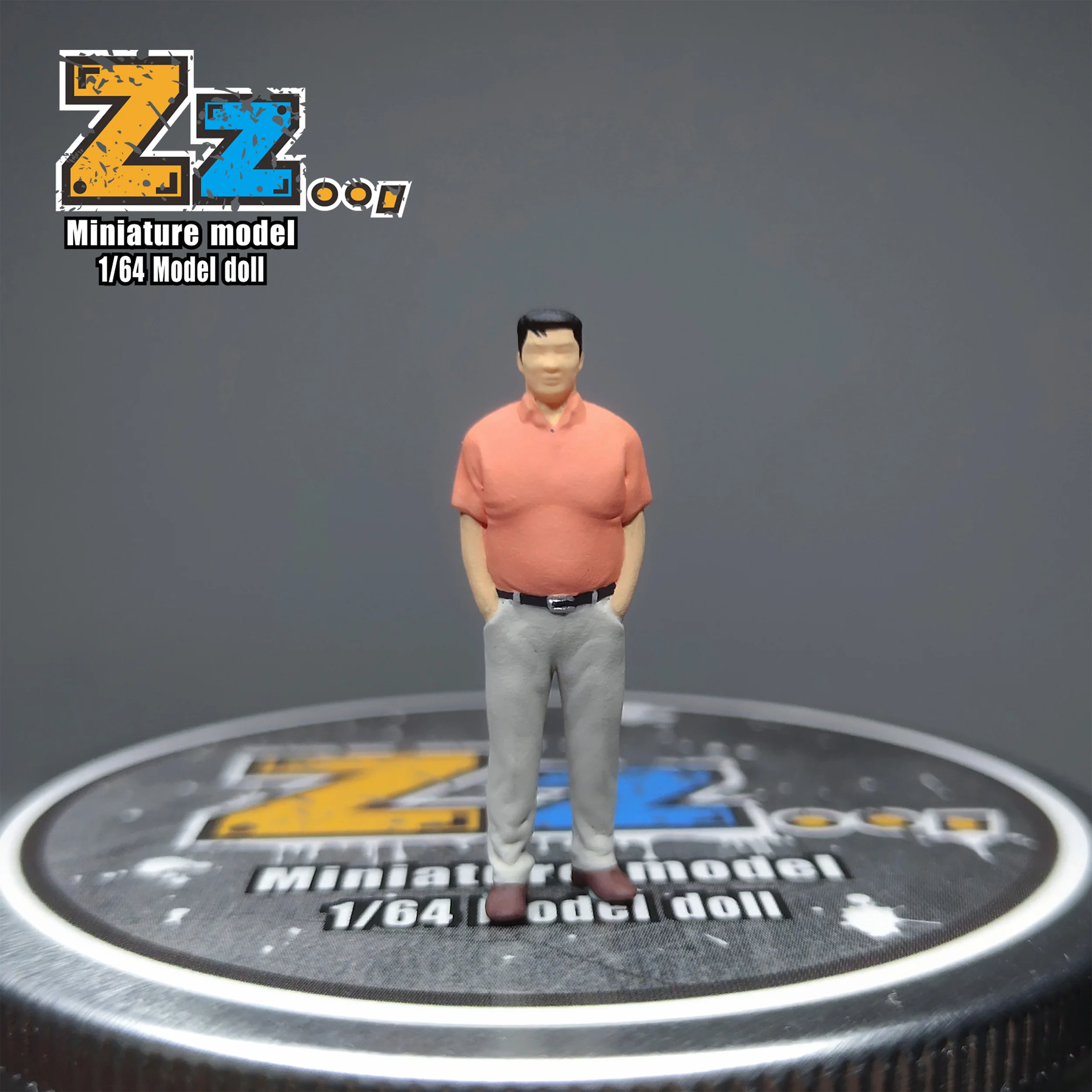 

Коллекционная миниатюрная Статуэтка Zz Studio diвитой масштаб 1/64 Kubo Eiji с ручной росписью