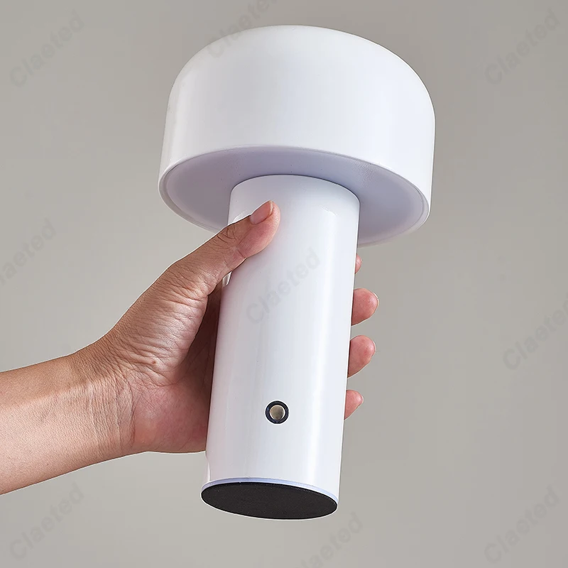 LED Lamp Italian Designer Mushroom Table Lamp Night Light Portable Cordless Touch Rechargeable Decor Lamp USB Bedside Desktop