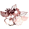Rose gold set