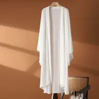 2024 Summer Sunscreen Shirts Women Cardigan Long Chiffon Blouse Shirt Ladies Shawl Female Outerwear Women Loose Thin Coat Jacket