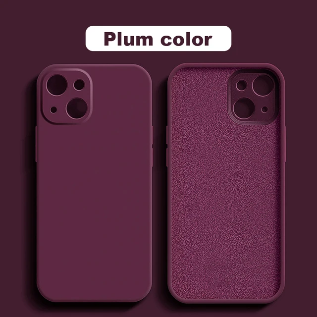 case for iphone se Luxury Liquid Silicone Shockproof Case for iPhone 11 12 Pro 7 8 Plus 6 6S 5 SE 2020 X XS XR Max Mini Back Soft Cover Funda cute iphone se cases