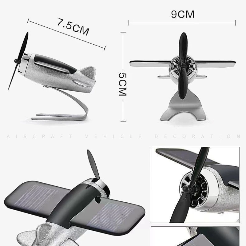 Solar Powered Car Air Freshener Diffuser with Random Scents