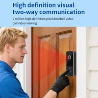 1080P WIFI Video Doorbell TTLOCK App Smart Home Door Bell Wireless Security Camera Doorbell PIR Motion Detection - Image 2