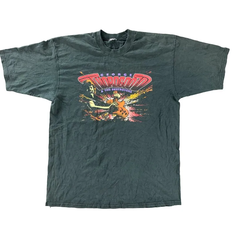 T-Shirt Vintage 1990S George Thorogood Taglia Xl