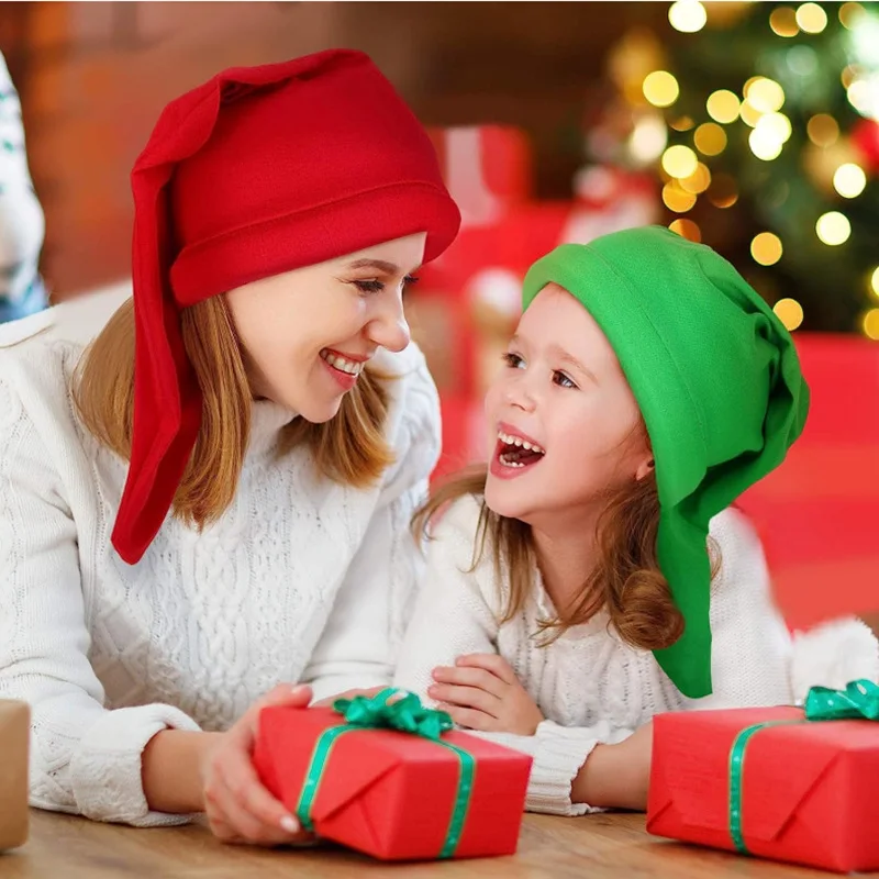 Kid's Cartoon Hats Gnome Hat for Boy Christmas Elf Costume Fairy Tale Dwarfs Cosplay Halloween Carnival Party Kids Accessories