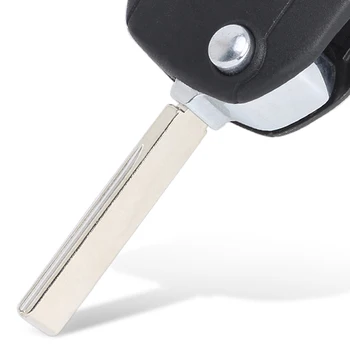 Keyforkess 433MHz ID46 Chip CE0536 / CE0523 Modello RemoteKey Fob 3 Pulsante HU83/ VA2 Lama per Peugeot 807 407 308 307 207 CC di Esperti - KEYECU 433MHz ID46 Chip CE0536 CE0523 Modello RemoteKey Fob 3 Pulsante HU83 VA2 Lama per