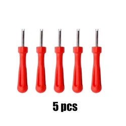 Compact Tire Valve Core Remover & Installer Tool (5pcs)