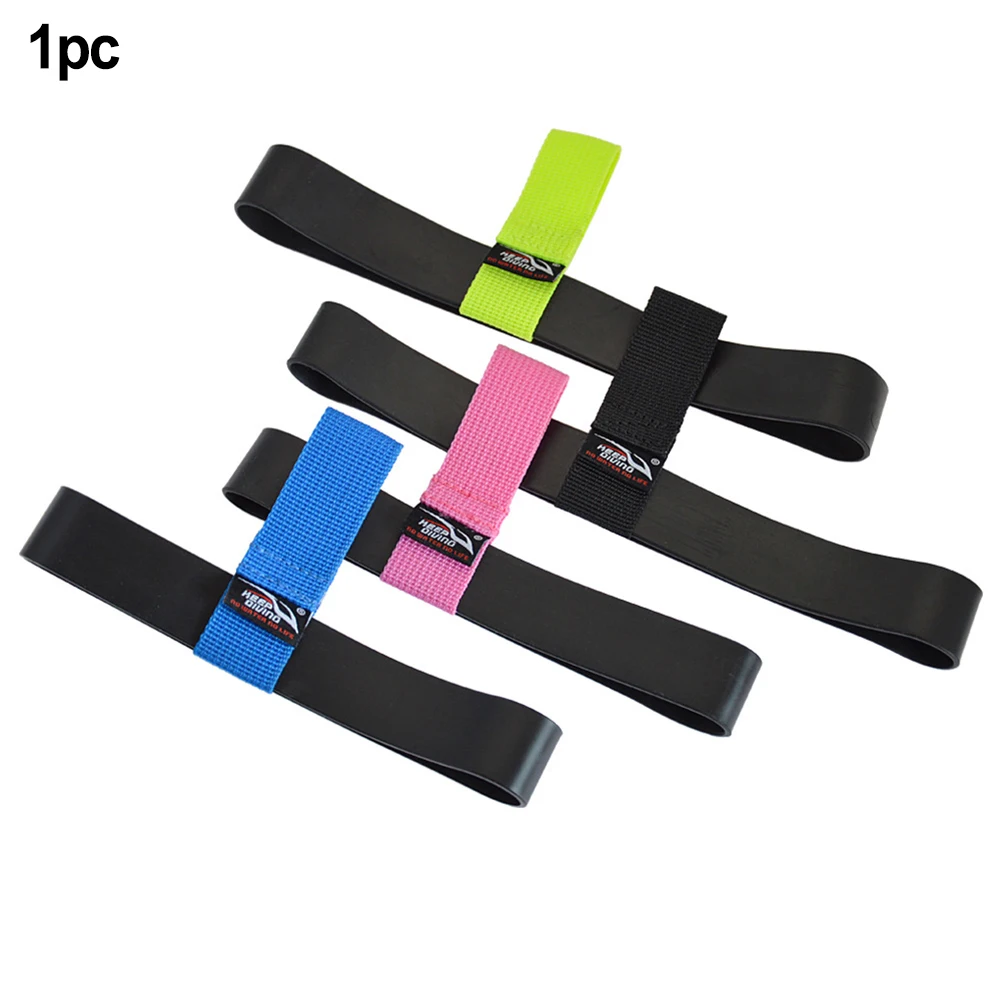 1pcs Diving Tank Cylinder Strap Multipurpose Diving Retainer Hose Retainer Rubber Strap 6L 11L DIY Multi-color Sewn Webbing Ring