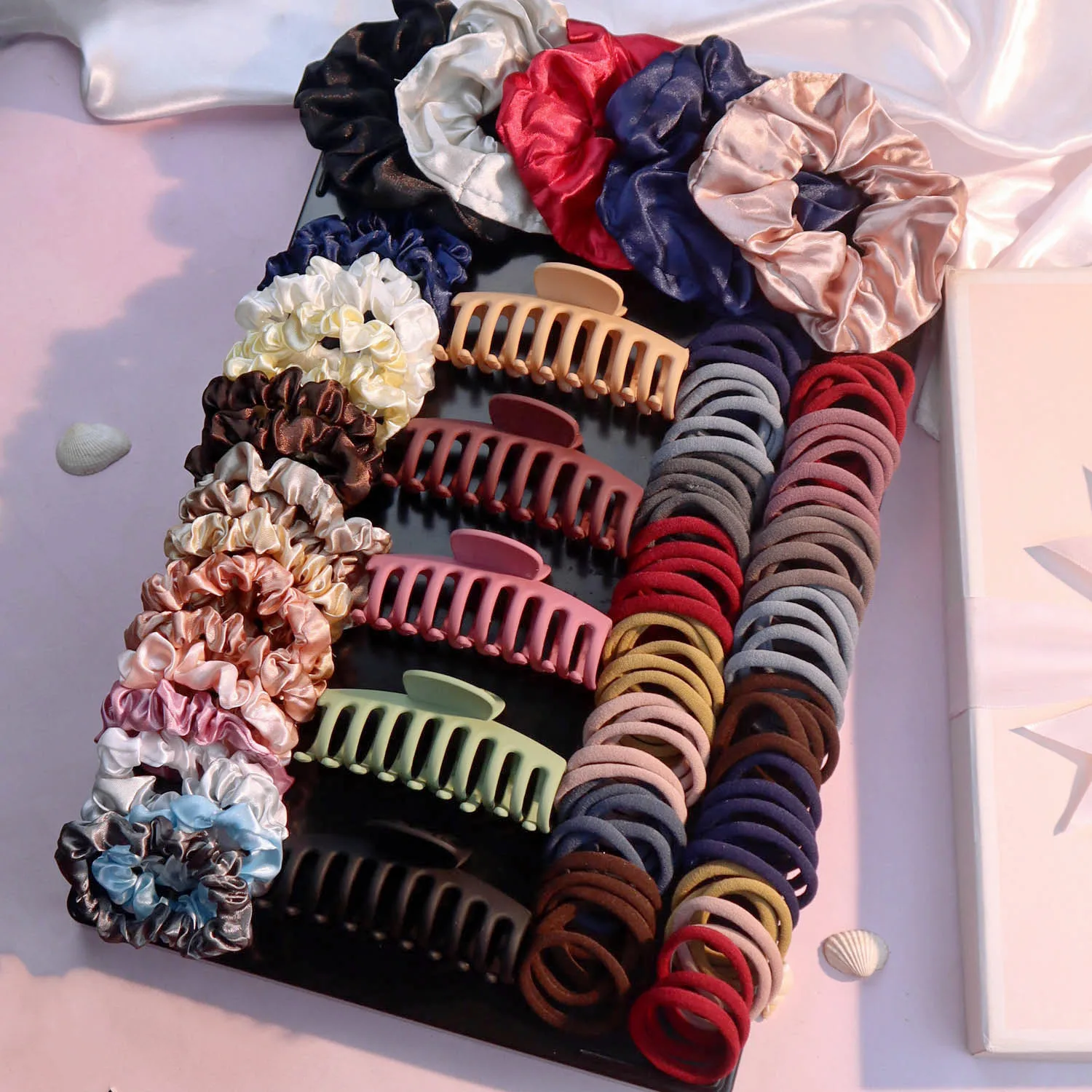 Hair Scrunchies Set Of Two Gots Mix Carousel main image 1