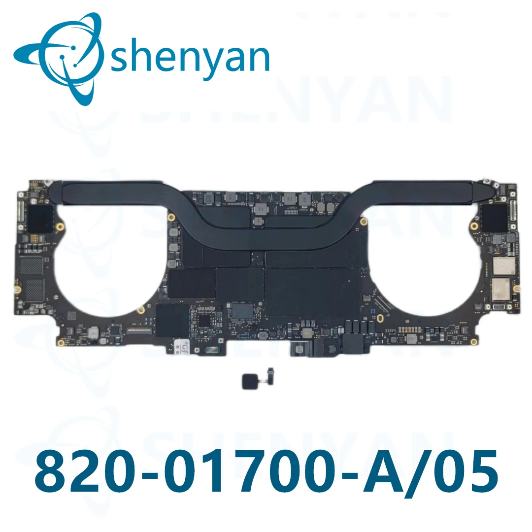 

A2141 Logic Board i7 512G i9 1TB for MacBook Pro Retina 16" 820-01700-A/05 2019 Motherboard With Touch ID Button Original