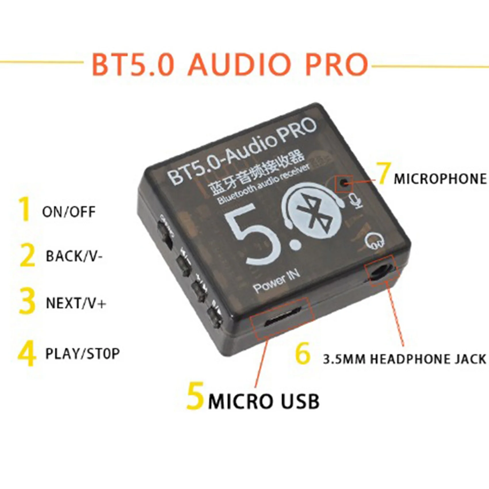 ̽    ù , BT5.0  PRO MP3 ս ڴ ,  ׷  , 2 