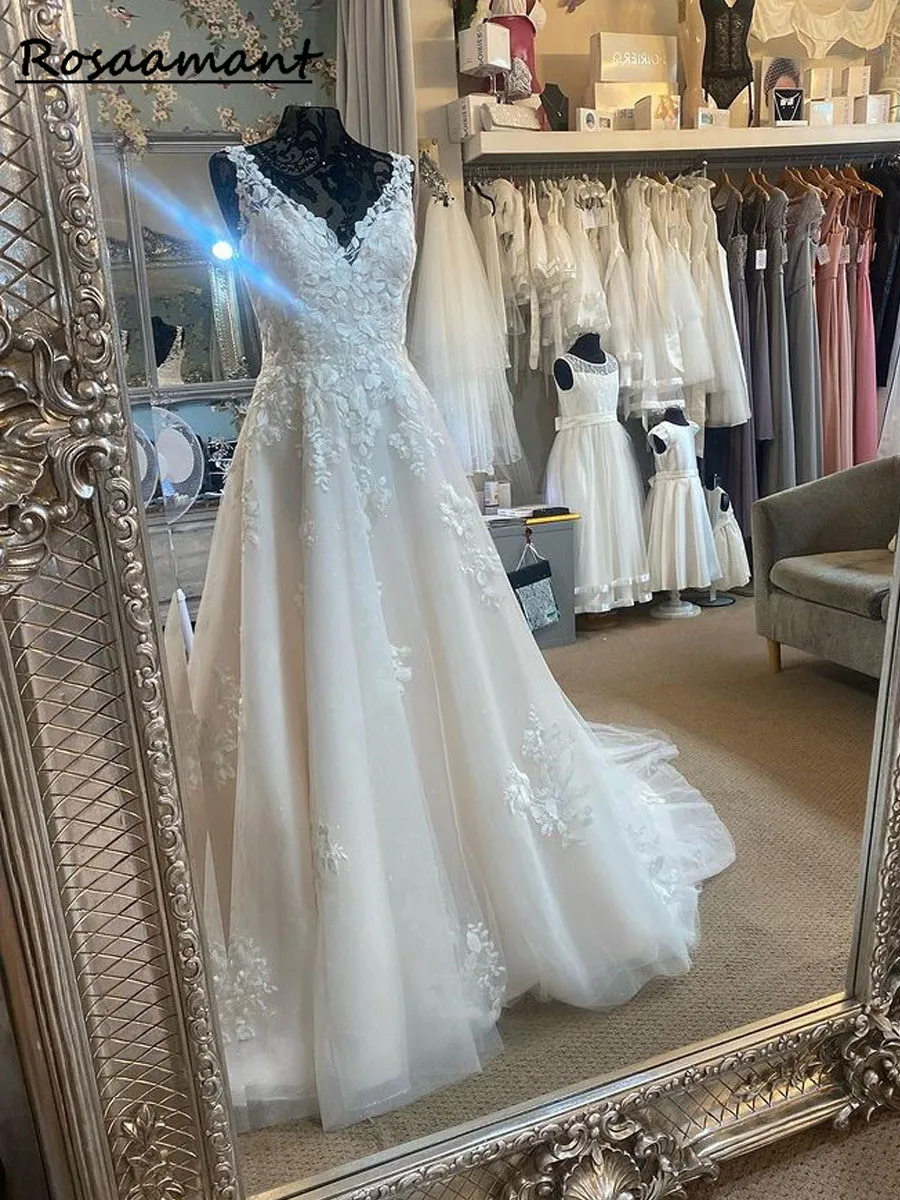 

Женское свадебное платье It's yiiya, белое ТРАПЕЦИЕВИДНОЕ платье из тюля с объемными цветами на лето 2019