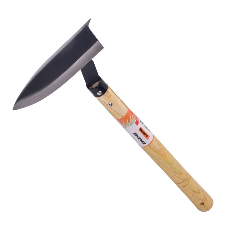 Multi-function Durable Manganese Steel Garden Hoe Tools with Comfortable Handle for Dig/ Fertilize/Plant or Weed