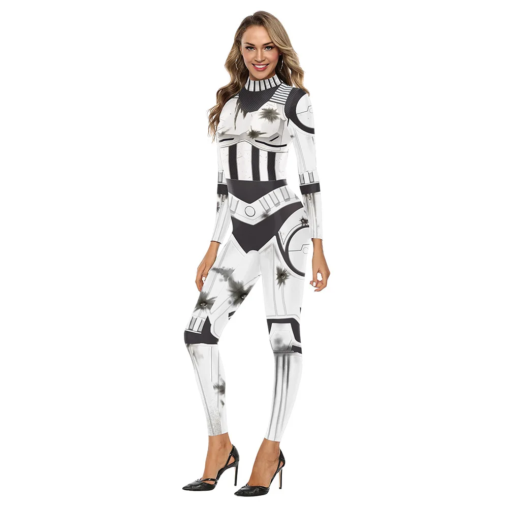 

3D Digital printing Adult onesie，Halloween costumes for women，War damage the effect， Unisex Jumpsuits Sets