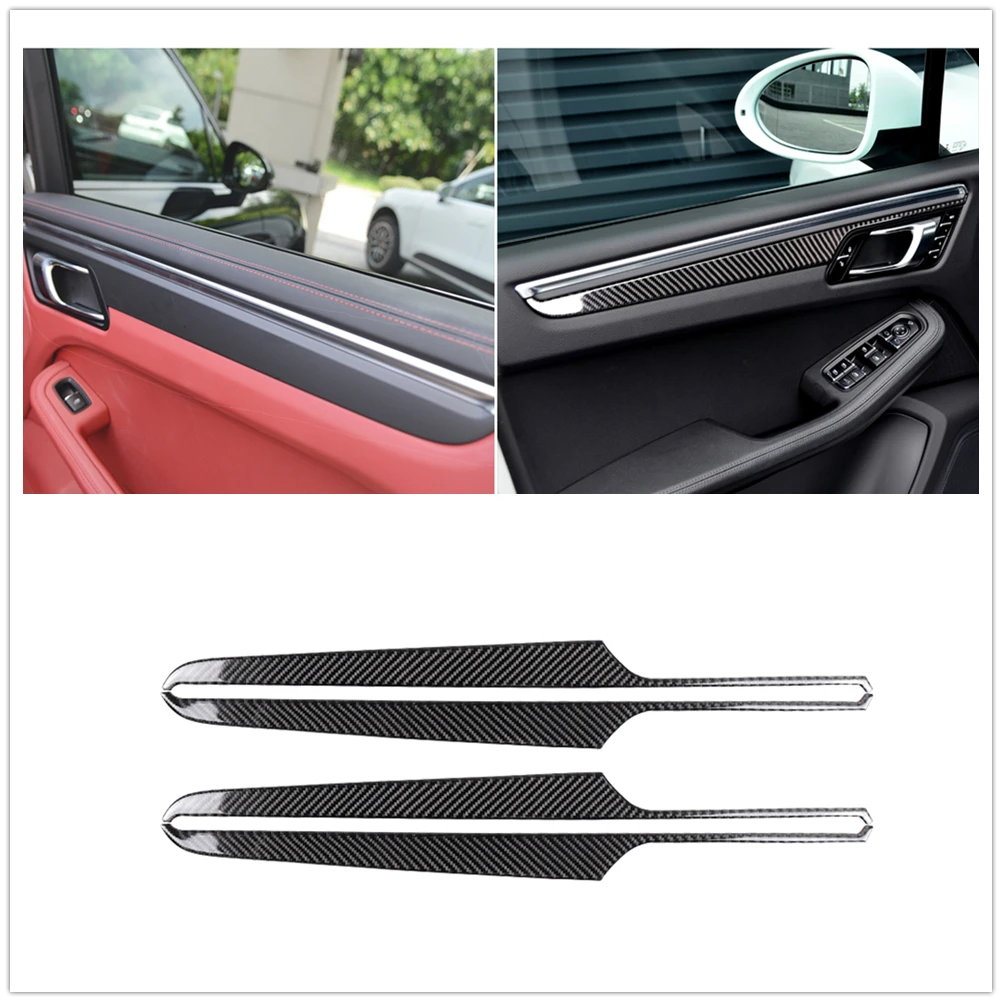 4-pieces-carbon-fiber-inner-door-strip-frame-cover-trim-for-porsche-macan-cayenne-2015-2016-2017-2018-2019-2020-2021-2022