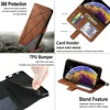 Luxury Case Business Leather Book Funda for Xiaomi Poco C75 4G 2024 Flip Cover Mi Phone C65 C55 C51 C40 C31 C 40 75 Magnet Etui 6