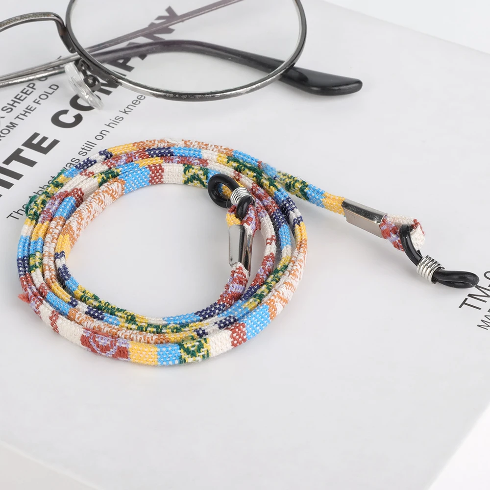 Wiwpar Chaîne De Lunettes De Soleil Bohème Pour Lunettes De Soleil - Pour Femme Et Fille, BLANC