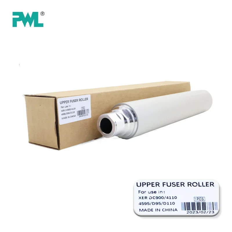 

1PCS DC900 4110 Upper Fuser Roller for Xerox XER DC900 4110 4595 D95 D110 High Quality Copier Parts