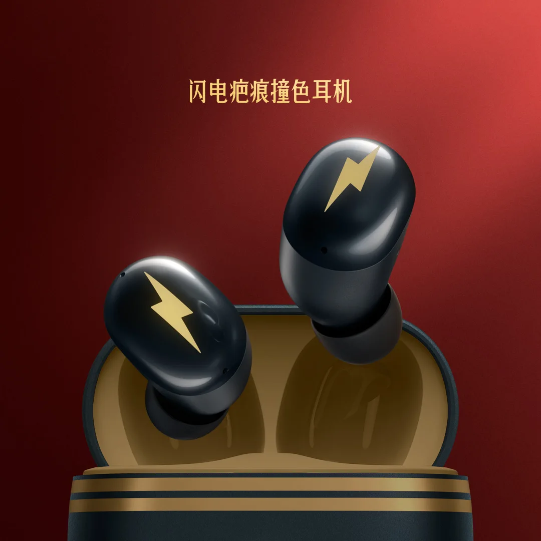Xiaomi-redmi buds 4 Bluetoothイヤホン,マイク付き,ハリー