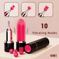 Kugelvibrator für Frauen, Mini-Größe, Vagina-Vibrator, Klitoris, Nippel, Stimulator, Lippenstift, weibliche Masturbation, Sexspielzeug für Frauen