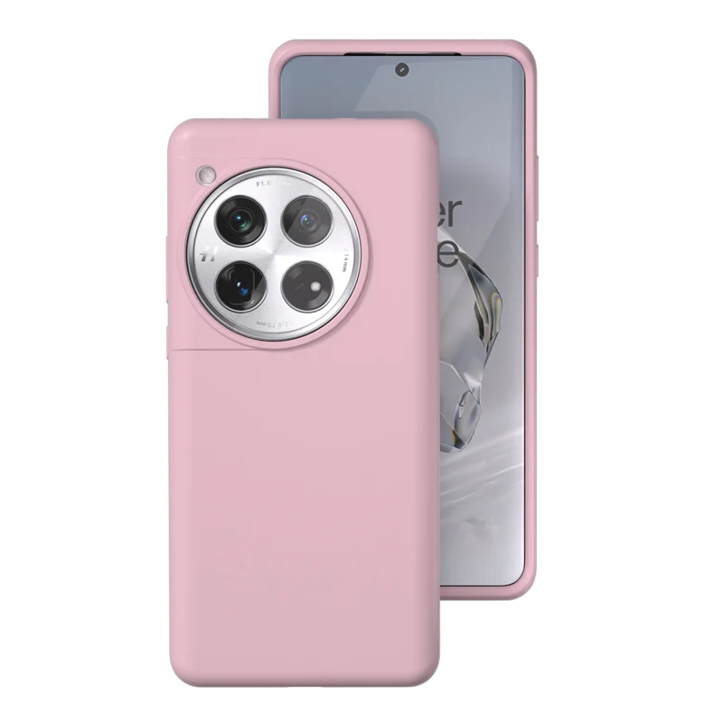 Premium Soft Liquid Silicone Case with Flocked Interior