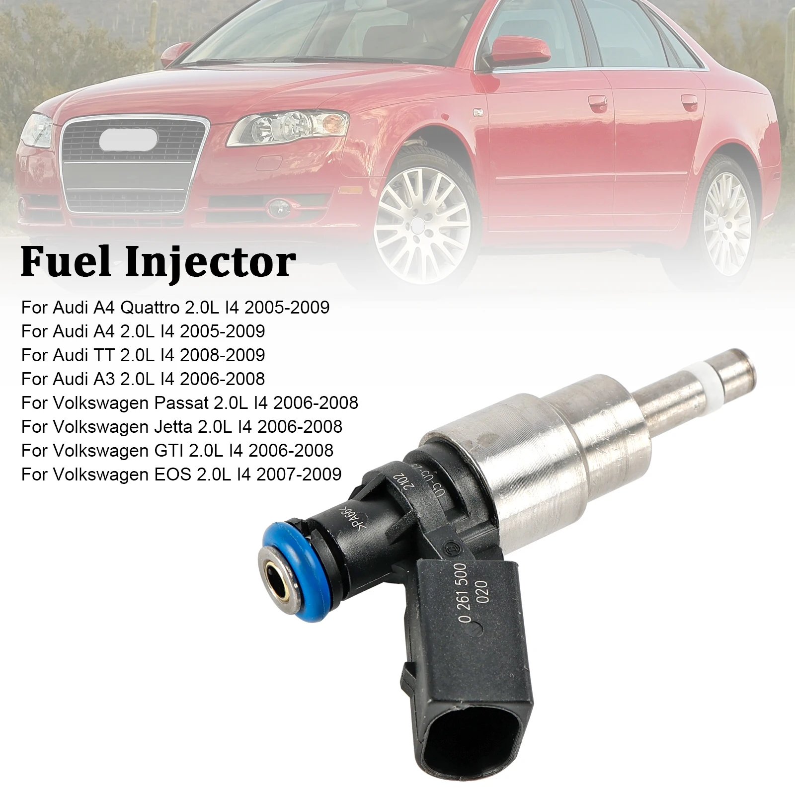 

Топливный инжектор Areyourshop 06F906036A, подходит для Audi A3 A4 A6, подходит для VW Golf Passat 2,0 Tfsi, 1 шт.