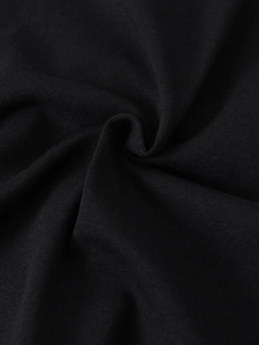 Plus Size Women Casual Slim Off-the-shoulder Dress Premium Bandage Black Ruffled Oblique Shoulder Design Summer