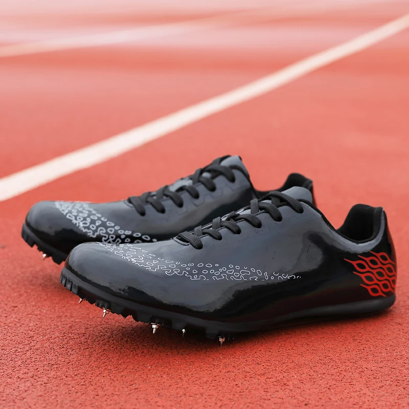 

Men Women Boys Track and Field Shoes Track Spike Sprint Shoes Lightweight Soft Comfortable Professional Spikes Running Shoes