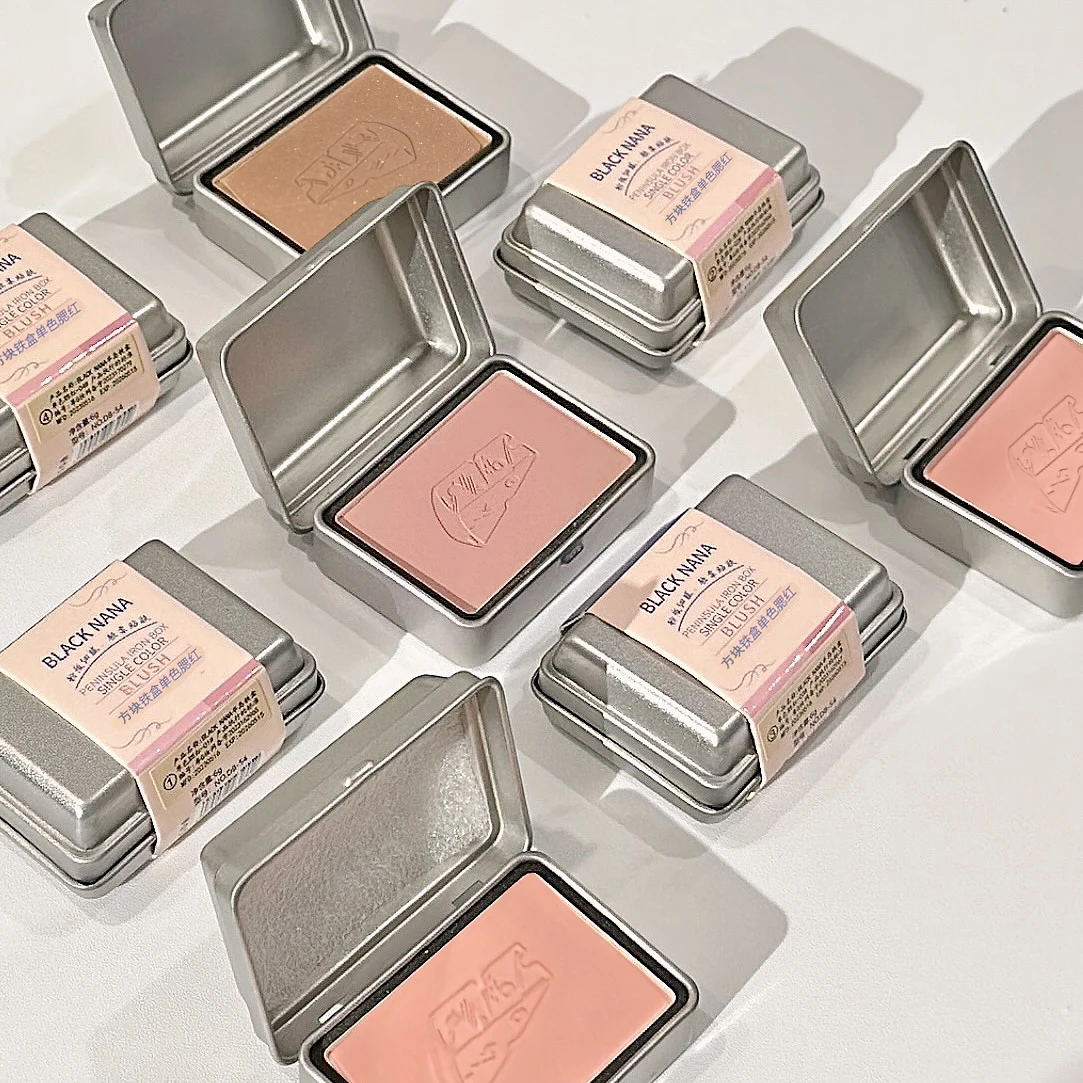 BLACKNANA Long-lasting Tender Rouge Blush Cream in Soft Gray Pink