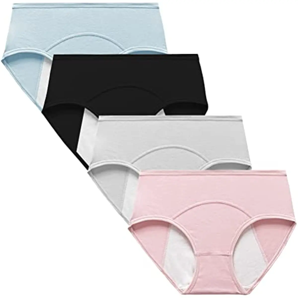 PlusSizeMenstrualPeriodPantiesWomenCottonLeakproofPeriod