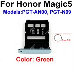 Sim Card Tray Adapter and Reader Slot Connector Holder Replacement (Honor Magic5 - Green)