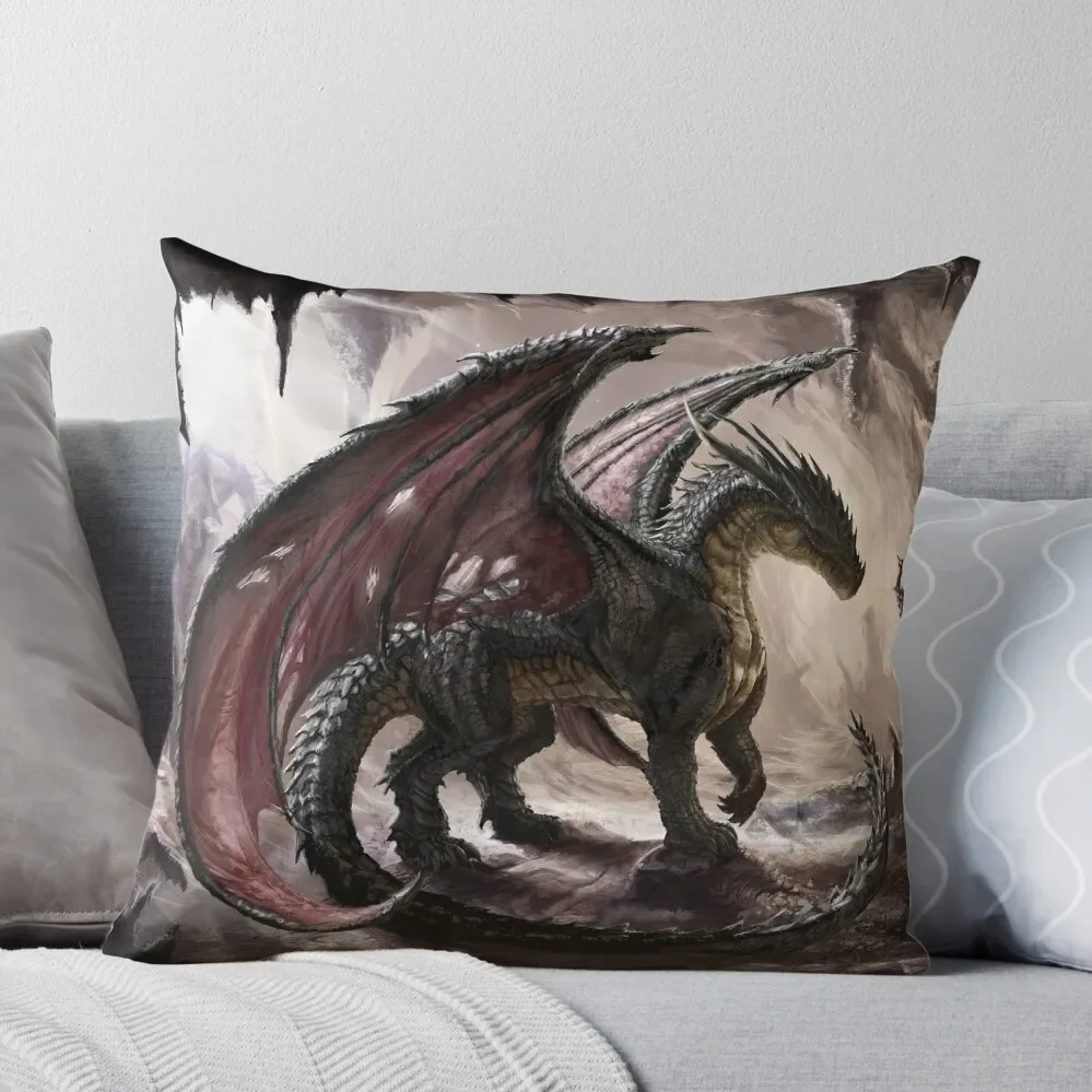 

Dragon Throw Pillow Pillow Case Christmas Pillowcase Cushion Cover Set