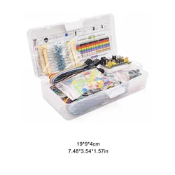Comprehensive DIY Electronic Starter Kit with Breadboard and Components (Starter Kit)
