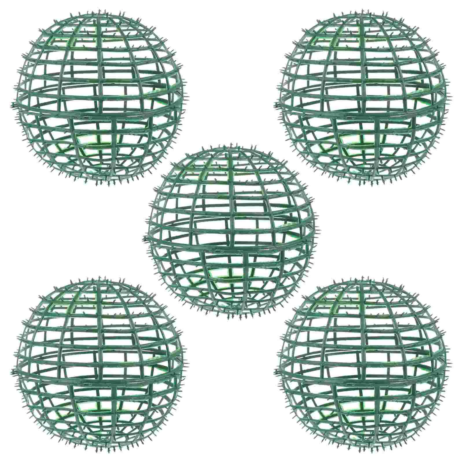 

10/15/20/25/30cm Plastic Flower Ball Racks DIY Floral Mud Cable Ties Frame Flower Arrangement Shelf Wedding Party Props