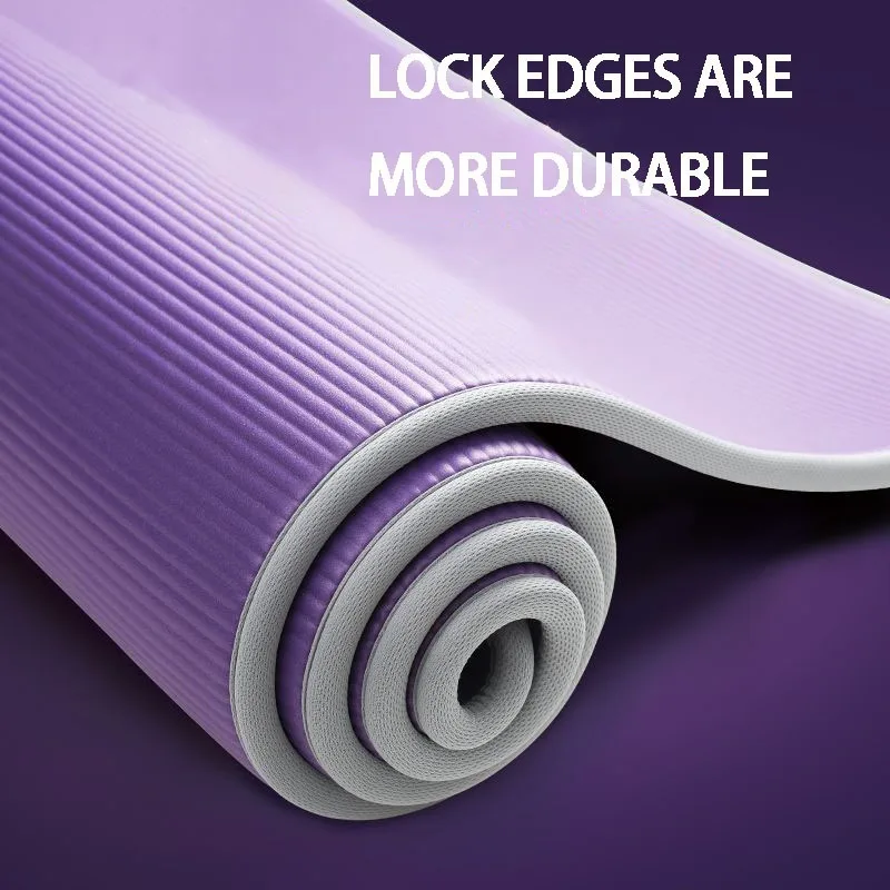 Fitness Yoga Plus Exercise Mat Sound Insulation Shockproof and Non-slip Floor Mat Thickened Household Sports Floor