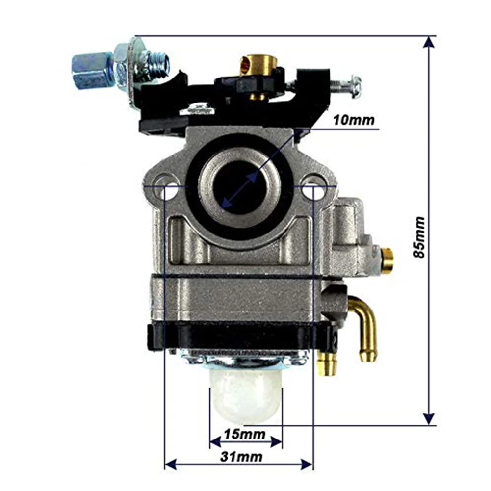 Carburettor Compatible For MFH 3300-4P For Sunseeker SK-C33/SS Brush Cutter Carburetor Grass Trimmer Accessories