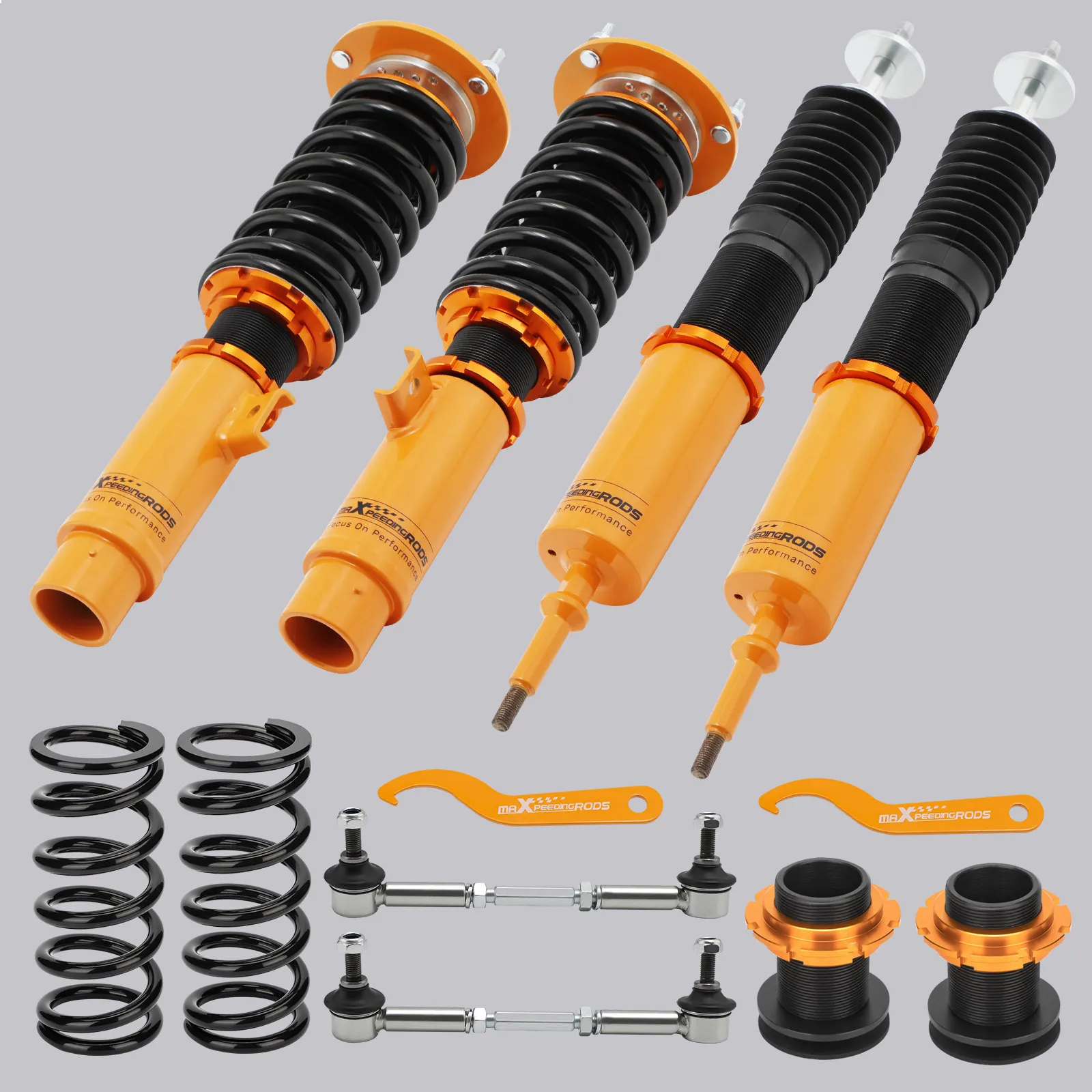24 Levels Damper Coilovers Shocks Springs Kit For Bmw E92 E93 3series