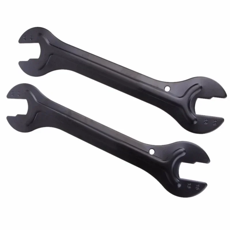1/2PCS Fahrrad Werkzeug 13/15 Mm 14/16 Mm Stahl Fahrrad Schlüssel Radfahren Kopf Offene Ende Achse hub Spanner Kegel Fahrrad Reparatur