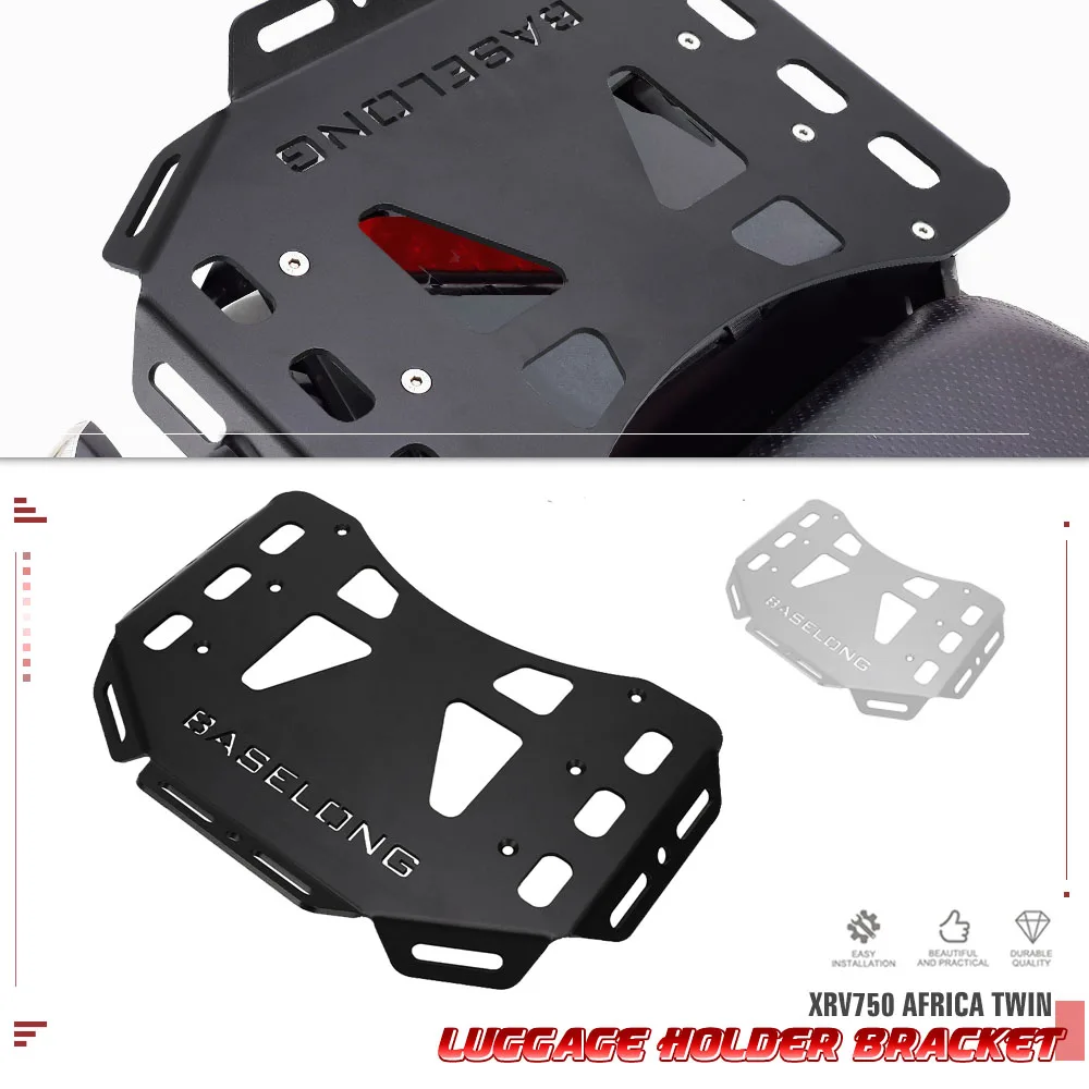 

For Honda XRV750 AFRICATWIN Motorcycle Rear Luggage Holder Bracket Cargo Rack XRV 750 Africa Twin AFR RD04 RD07 RD07A 1990-2003