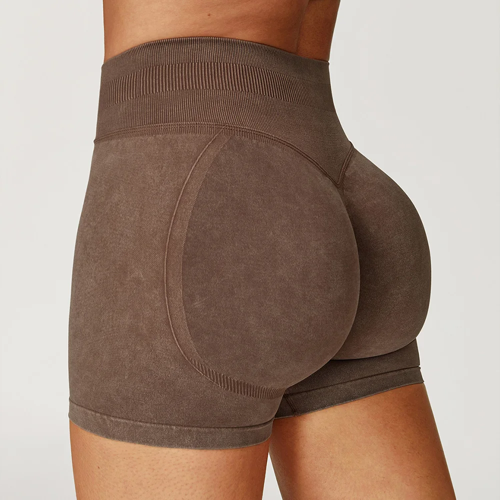 High Waist Yoga Shorts 3