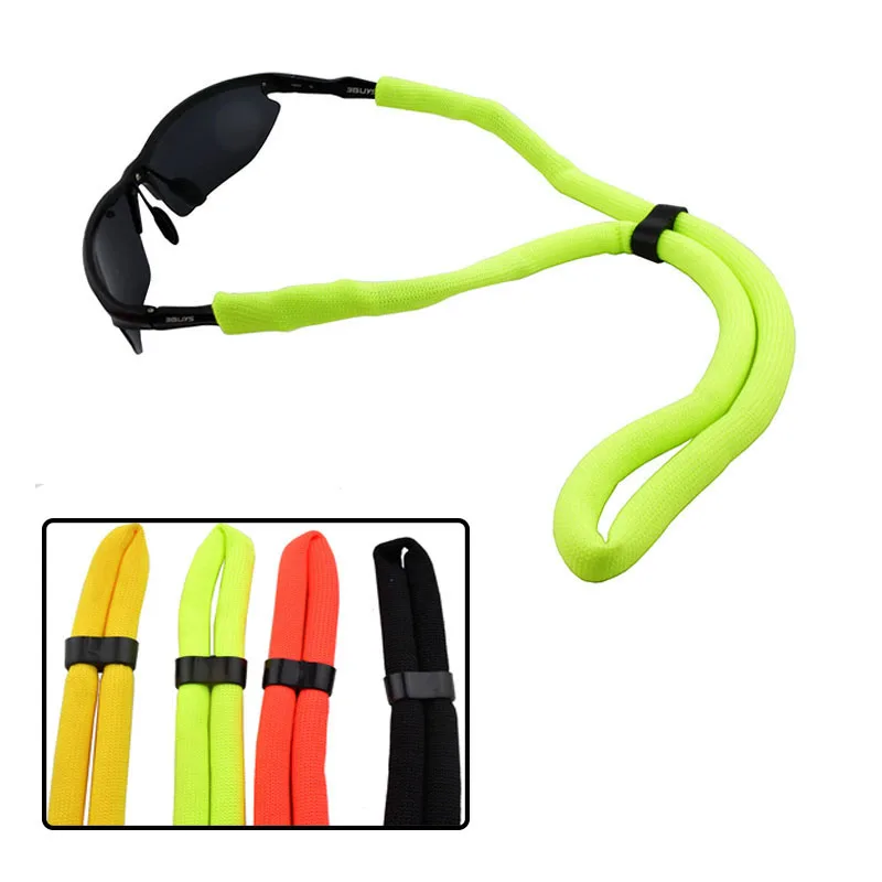 

20PCS Quality Adult Sun glasses Floating Cords outdorr sport Ski Snowboard Fishermen Boaters Head band neck strap 4colors option