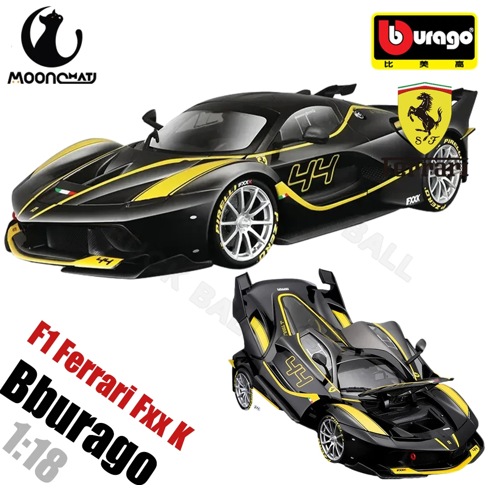 

Bburago 1/18 F1 Ferrari Fxx K Car Models Racing #44 Ferrari Collection Model Formula 1 Alloy Diecast Model Car ToysFor Boy Gift