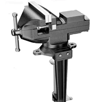 Mini Bench Vise Muliti-Funcational 3.5&quot Aluminum Miniature Small Jewelers Hobby Clamp On Table Flat Pliers Tool Vice 2