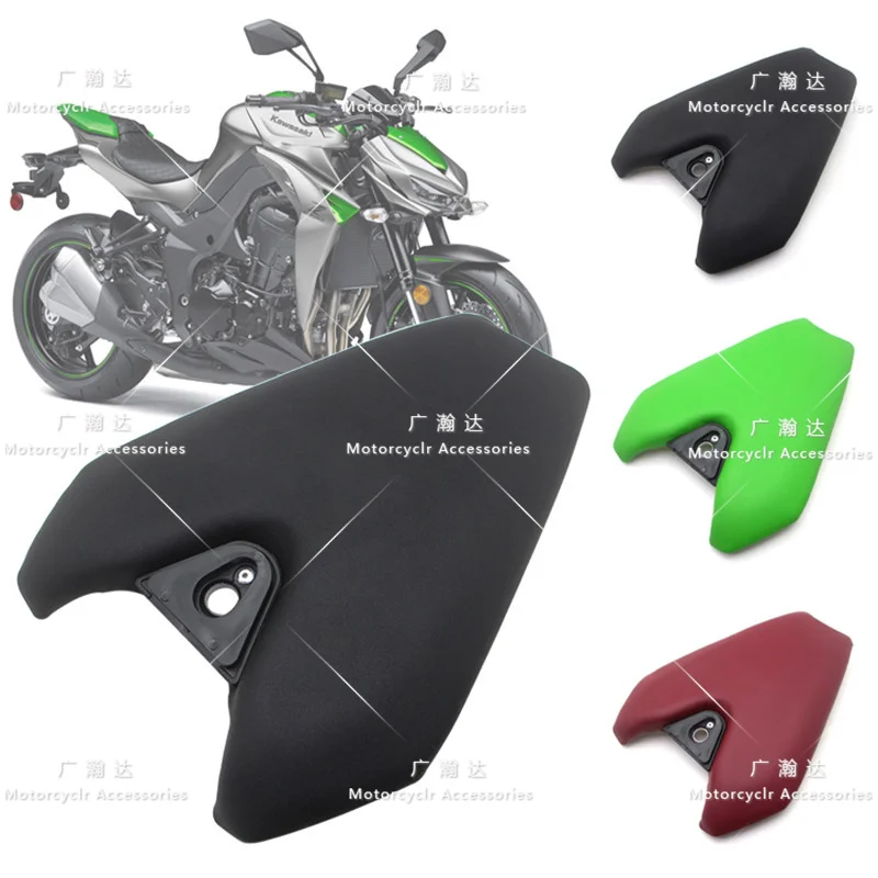 

Z1000 Motorcycle Passenger Rear Seat Soft Solo Seat Cushion Pad Black Green Fit For Kawasaki Z1000 2014- 2020