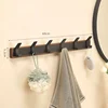 Solid Wood Wall Mounted Hangers for Bathroom, Coat Hooks, Keys, Hats, Robe, Towels, Bags, Storage Hook, Save Space 6