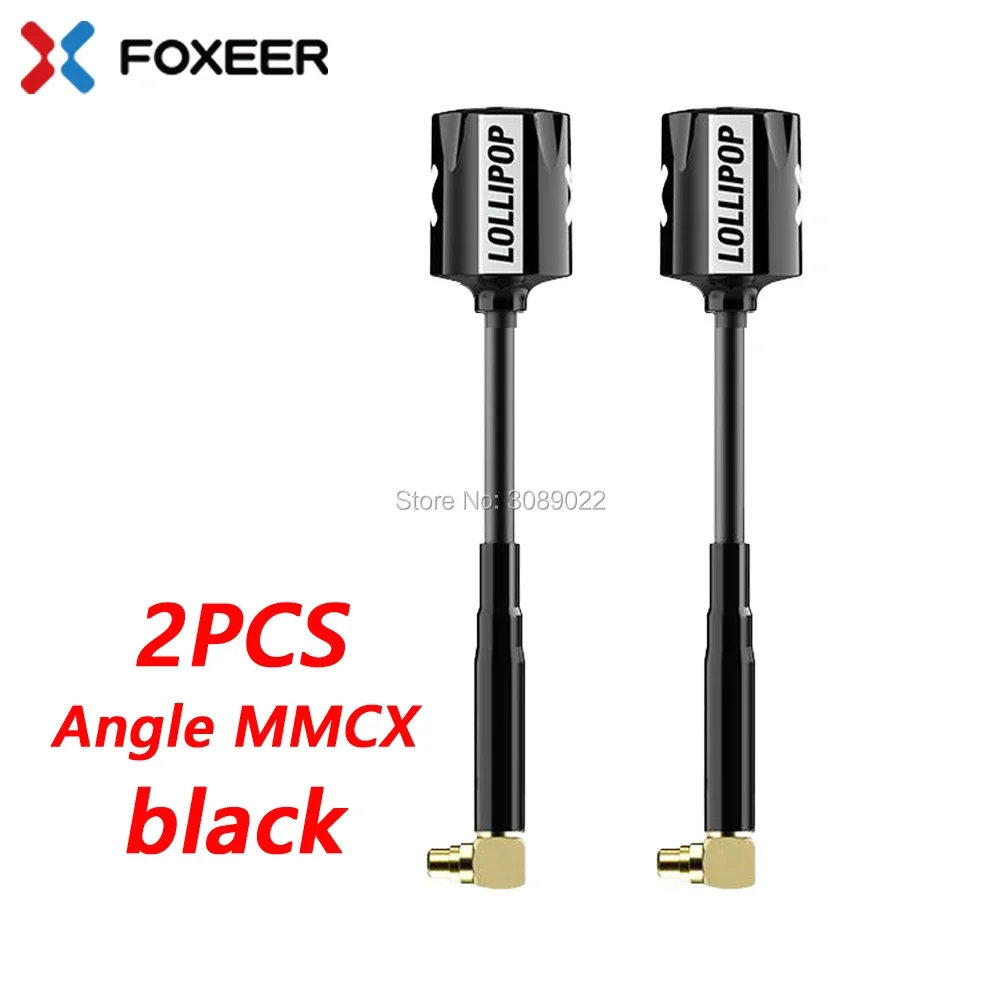 2pcs Black MMCX A V4