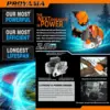 90-180 Degree 42.7cc Head Adjustable Pole Chainsaw for Tree Trimming with 12 inch Cutting Bar Chain 43-inch Extension 5
